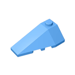 GOBRICKS GDS-755 Wedge 4 x 2 Triple Left - YWOBB