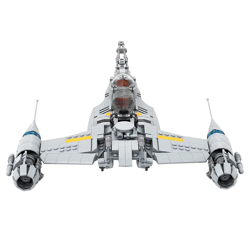 GOBRICKS MOC 99932 The Mandalorian-Din Djarin's N-1 Starfighter - YWOBB