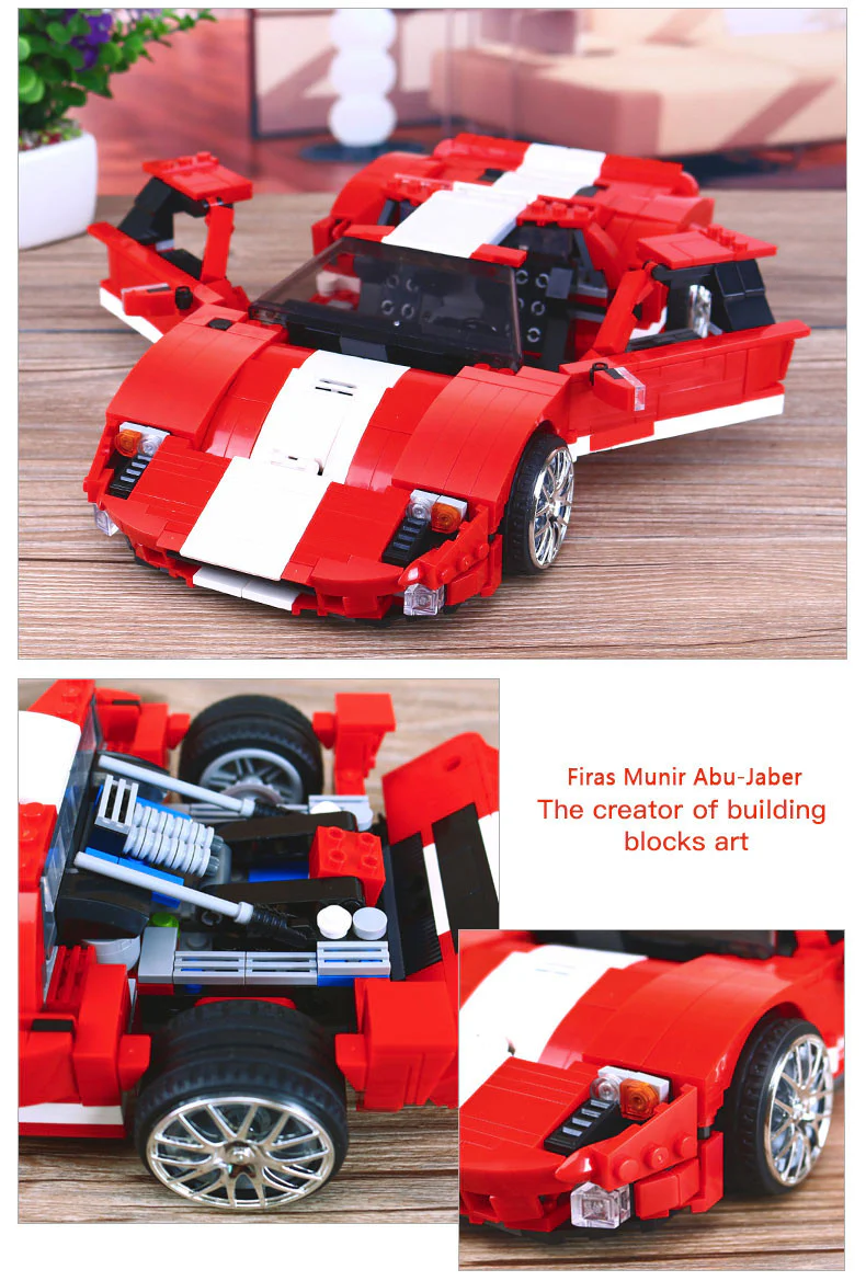 XINGBAO XB-03011 The Red Phantom Racing Car - YWOBB