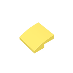 GOBRICKS GDS-659  Curved 2 x 2 - YWOBB