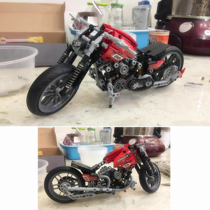 DECOOL 3354 Halley Motorcycle - YWOBB