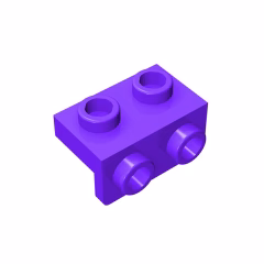 GOBRICKS GDS-640 Bracket 1 x 2 - 1 x 2 - YWOBB