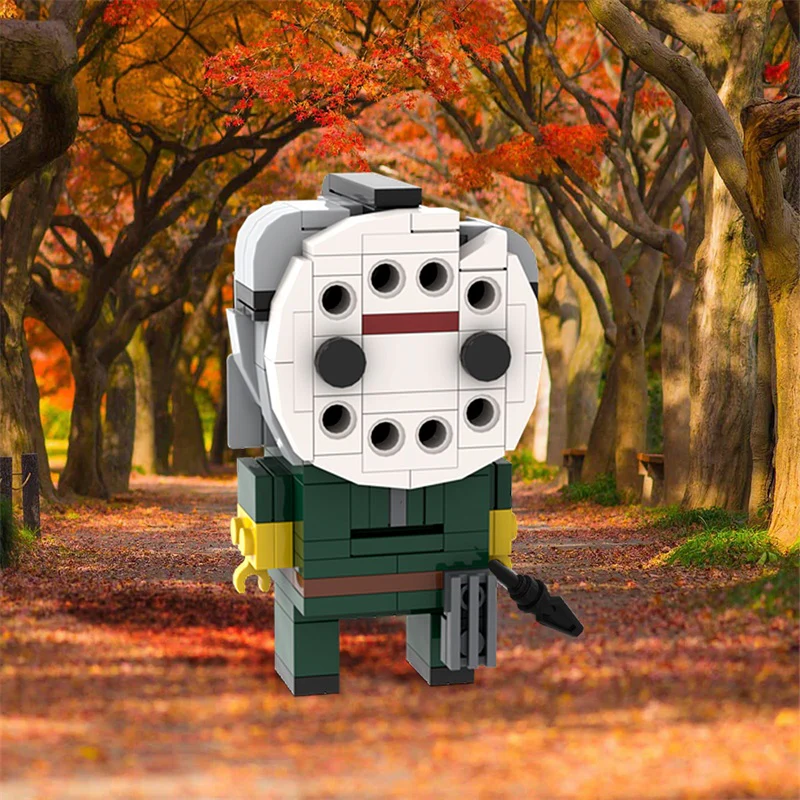 GOBRICKS MOC 168010 Jason Voorhees Brickhead (Pt6) - YWOBB