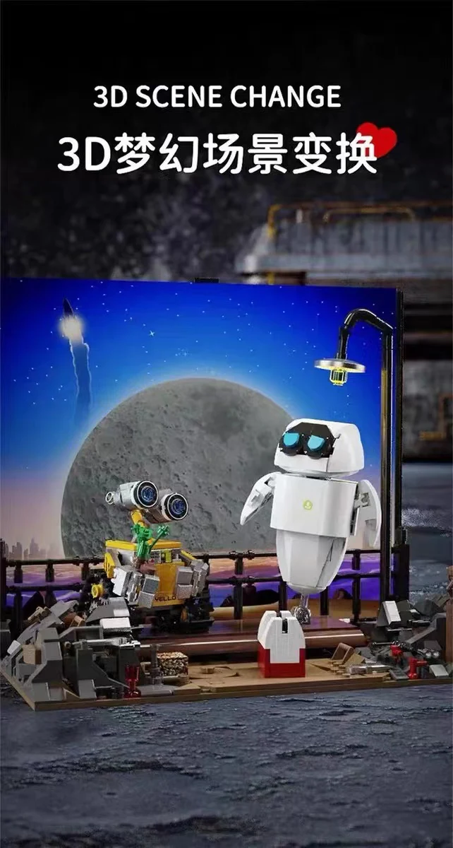 TUOLE L8003 Robot Love Wall E - YWOBB