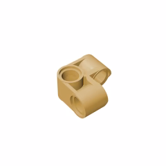 GOBRICKS GDS-993 Pin Connector Perpendicular 2 x 2 Bent - YWOBB