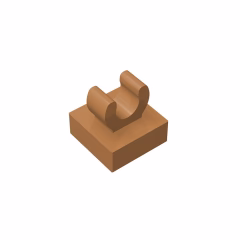 GOBRICKS GDS-818  Modified 1 x 1 with Open O Clip - YWOBB