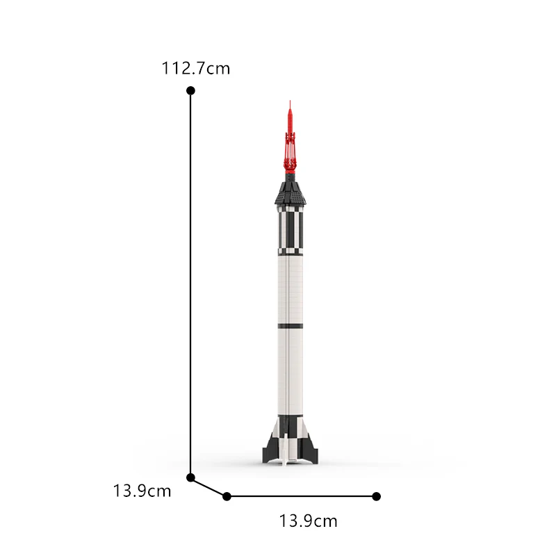 MOC C9350 Mercury Redstone Launch Vehicle - YWOBB