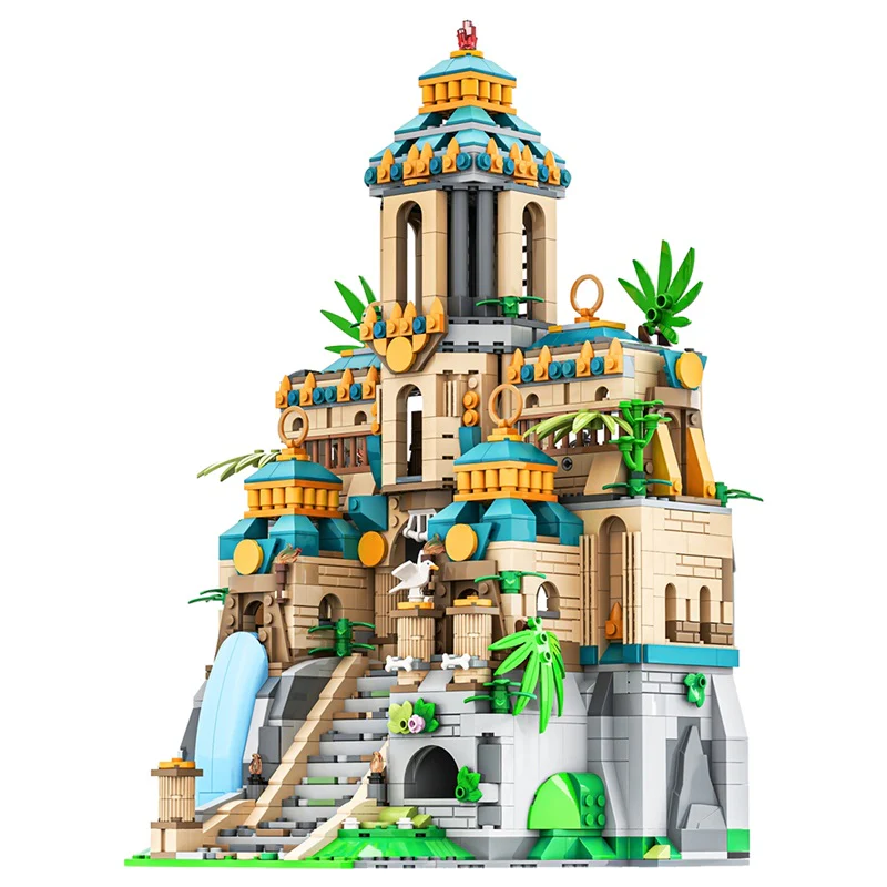 GOBRICKS MOC A1113 The Lost Temple - YWOBB