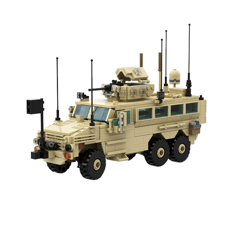 GOBRICKS MOC 133158 Mine-resistant ambush attack vehicle - YWOBB