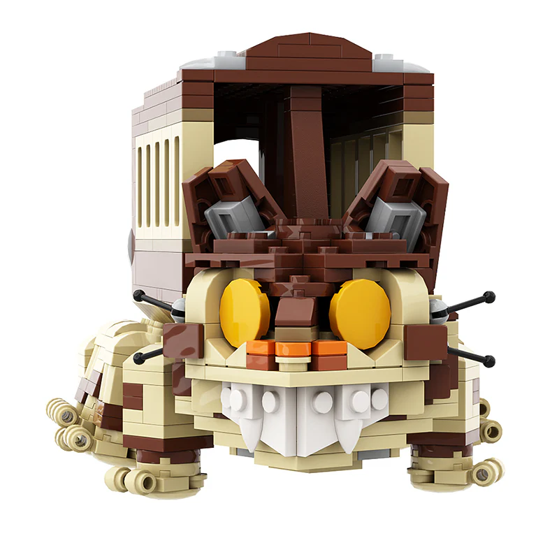 GOBRICKS MOC 142527 Totoro's Catbus - YWOBB