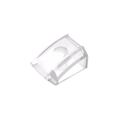 GOBRICKS GDS-1015 Curved 2 x 2 Lip - YWOBB