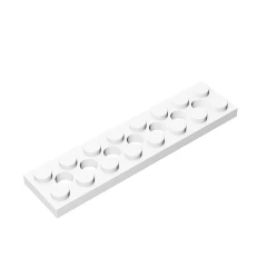 GOBRICKS GDS-699  Plate 2 x 8 with 7 Holes - YWOBB