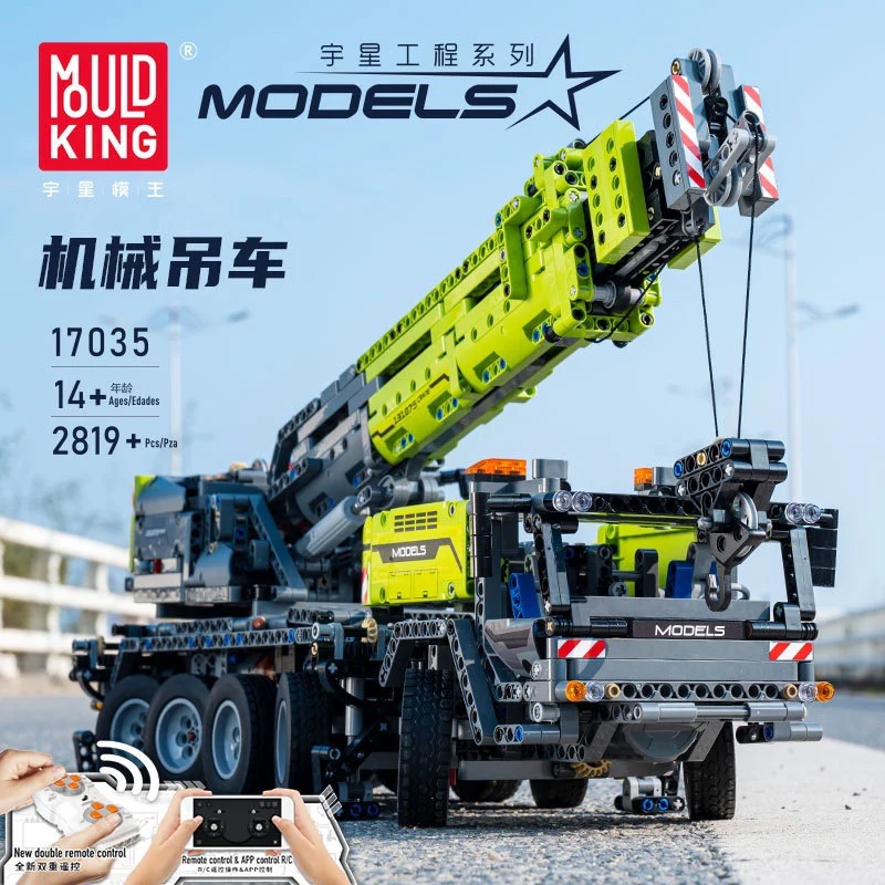 Mould King 17035 RC Crane - YWOBB