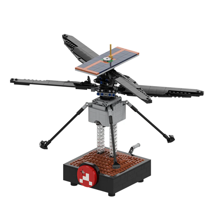 GOBRICKS MOC 51015 NASA Mars Helicopter Ingenuity - YWOBB