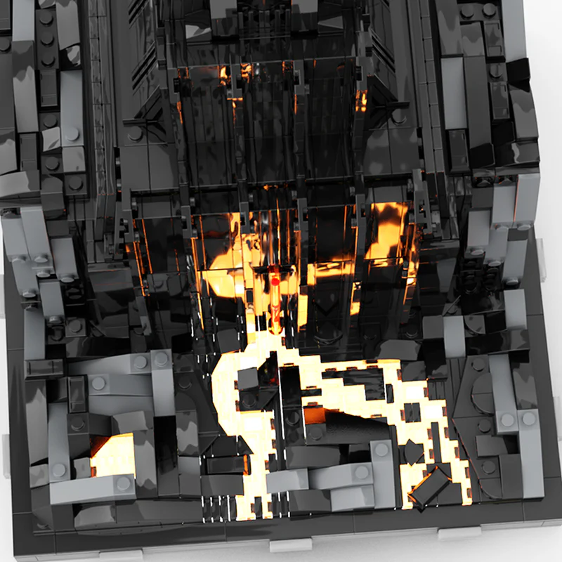 GOBRICKS MOC 149491 Fortress Vader - YWOBB