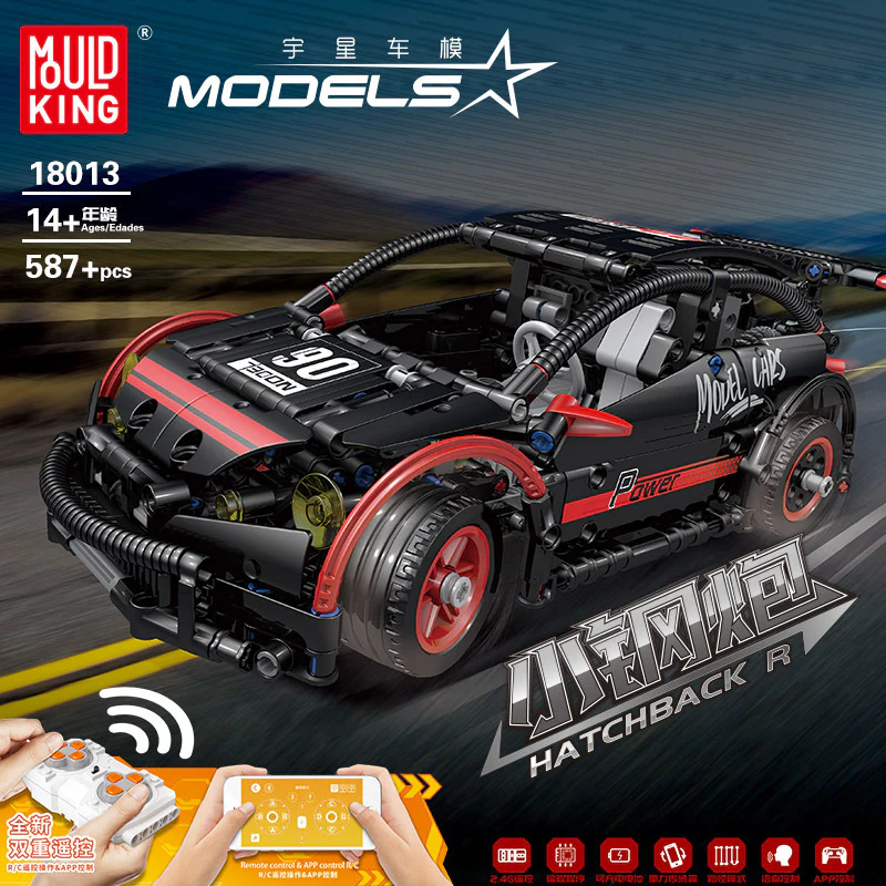 Mould King 18013  Hatchback Type R - YWOBB
