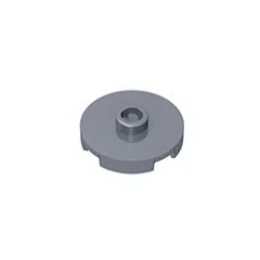 GOBRICKS GDS-1041 Round 2 x 2 with Open Stud - YWOBB