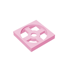 GOBRICKS GDS-949 Turntable 2 x 2 Plate, Base - YWOBB