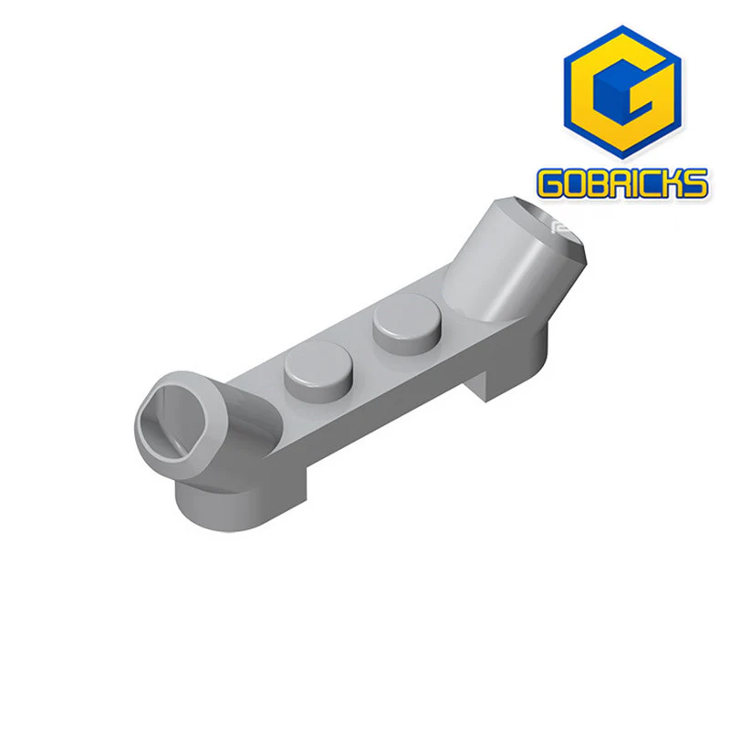 GOBRICKS GDS-1197 Modified 1 x 4 with Angled Tubes - YWOBB