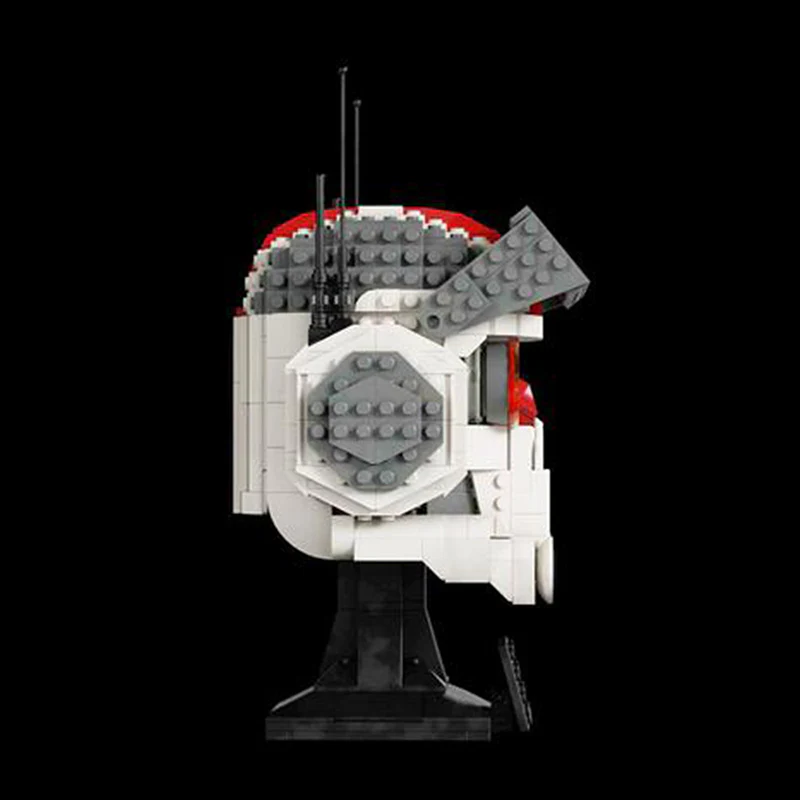GOBRICKS MOC 142590 Bad Batch Helmet - TECH - YWOBB