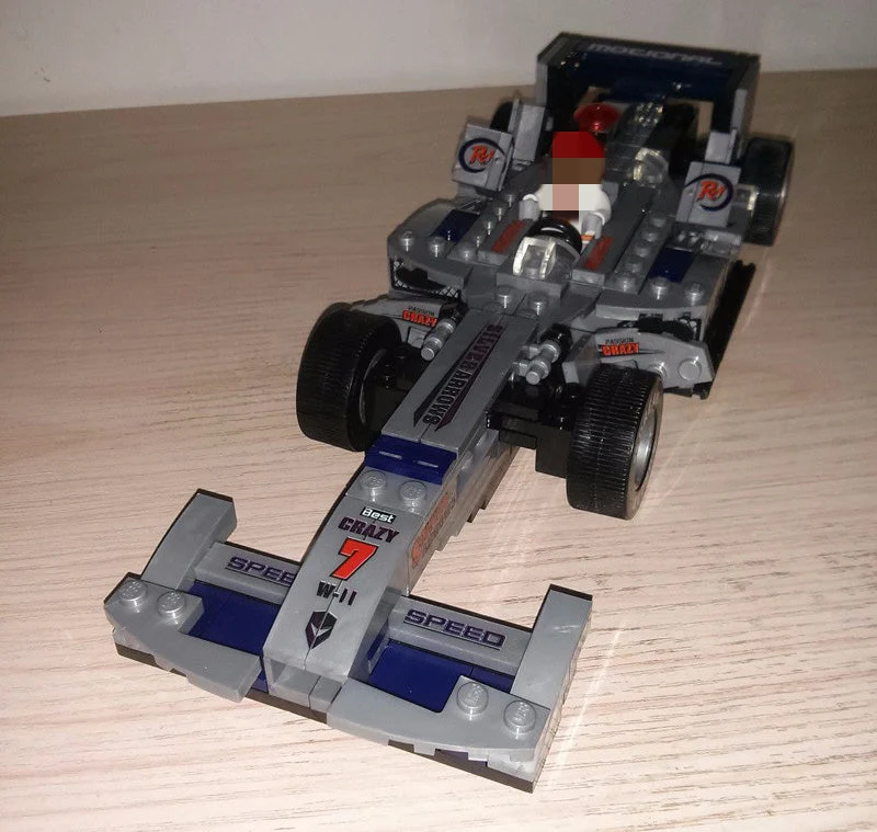 SLUBAN M38-B0352 The F1 SILVER Racing Car - YWOBB
