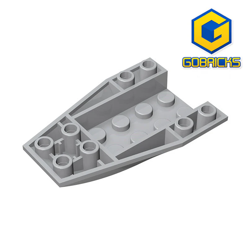 GOBRICKS GDS-1126 Wedge 6 x 4 Triple Inverted Curved - YWOBB