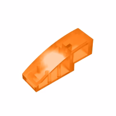 GOBRICKS GDS-657  Curved 3 x 1 - YWOBB