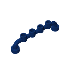 GOBRICKS GDS-729 Bar 1 x 6 with Hollow Studs - YWOBB