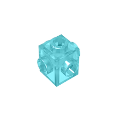 GOBRICKS GDS-650  Modified 1 x 1 with Studs on 4 Sides - YWOBB