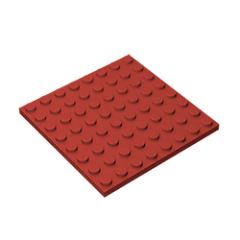 GOBRICKS GDS-528 Plate 8 x 8 - YWOBB