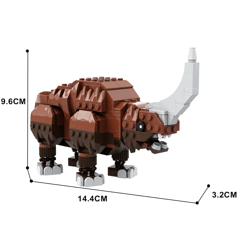 GOBRICKS MOC 136620 Mudhorn (The Mandalorian) - YWOBB