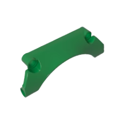 GOBRICKS GDS-1518 Technic Panel Car Mudguard Arched #30 9 x 2 x 3 Straight Top - YWOBB