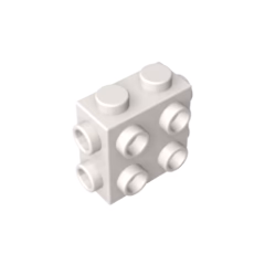 GOBRICKS GDS-90082 Brick Modified 1 x 2 x 1 2/3 with Studs on Side and Ends - YWOBB