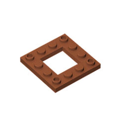 GOBRICKS GDS-571 Modified 4 x 4 with 2 x 2 Open Center - YWOBB