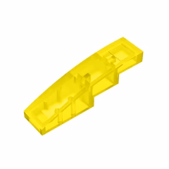 GOBRICKS GDS-658  Curved 4 x 1 - YWOBB