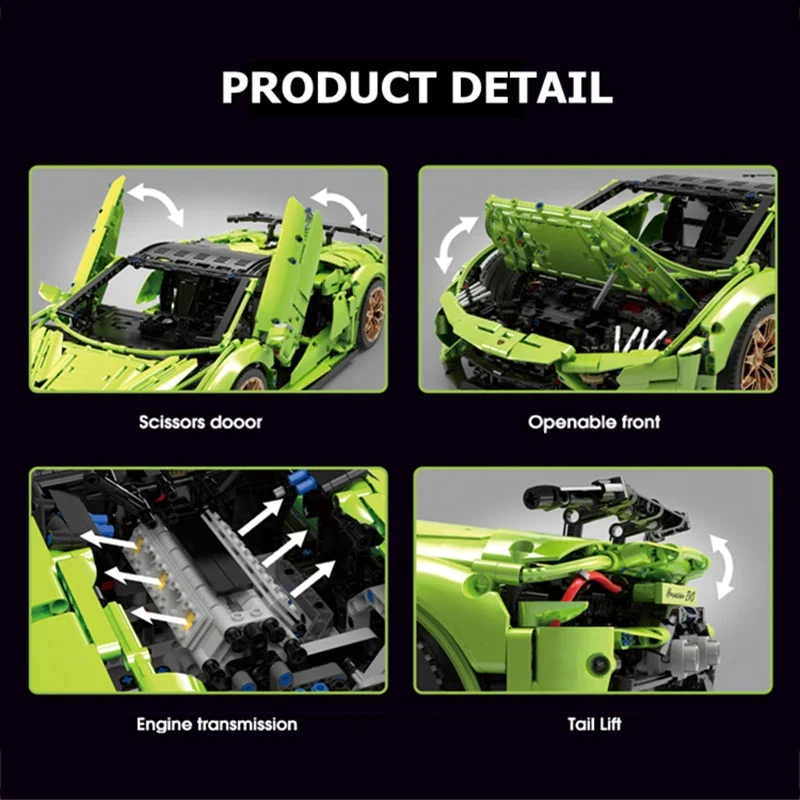 TGL T5003 1:8 Lamborghini Huracan EVO - YWOBB