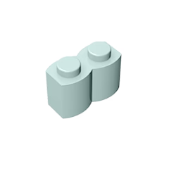 GOBRICKS GDS-749  Modified 1 x 2 Log Profile - YWOBB