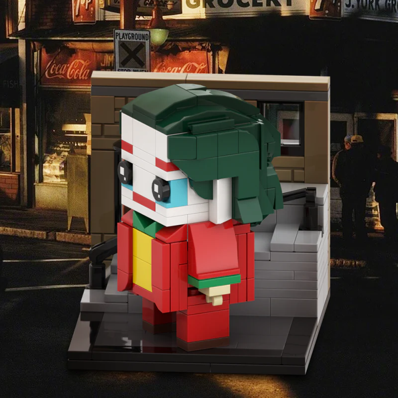 GOBRICKS MOC A0672 Clown 2 �?Staircase Clown - YWOBB