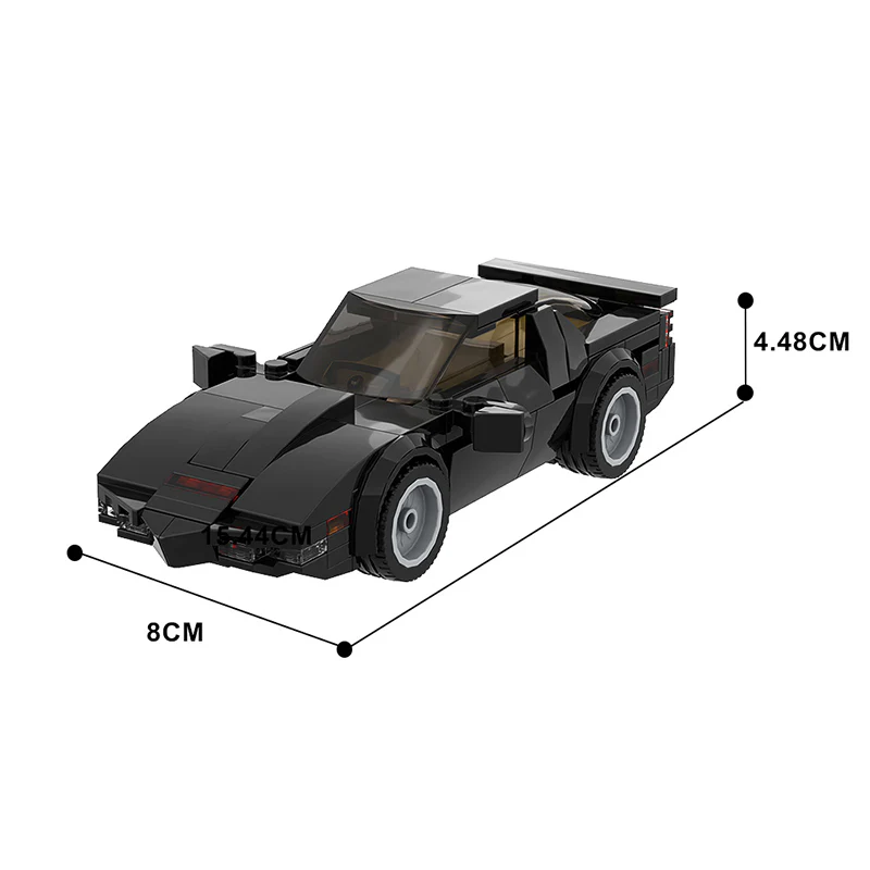 GOBRICKS MOC 52083 KITT - Knight Rider (+KARR) - YWOBB