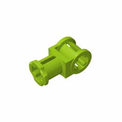 GOBRICKS GDS-931 Axle Connector with Axle Hole - YWOBB