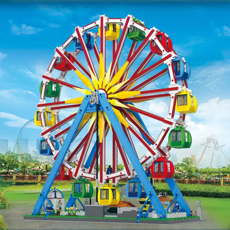 Mould King 11006 Ferris Wheel with Lights OVP EU Warehouse Version - YWOBB