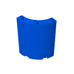 GOBRICKS GDS-774 Cylinder Quarter 4 x 4 x 6 - YWOBB