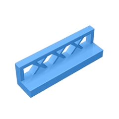 GOBRICKS GDS-881 Fence 1 x 4 x 1 - YWOBB