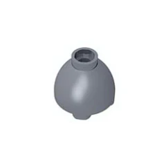 GOBRICKS GDS-1194 Round 2 x 2 Dome Bottom with Studs - YWOBB