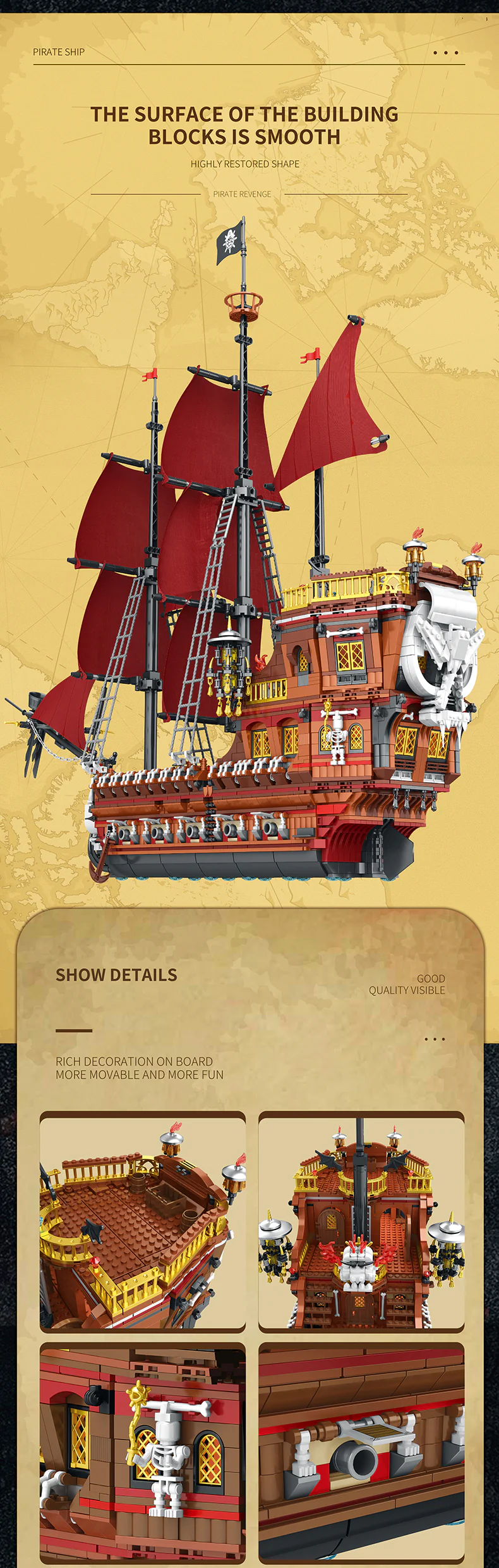 Reobrix 66010 Pirate Revenge - YWOBB