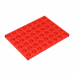 GOBRICKS GDS-524 Plate 6 x 8 - YWOBB