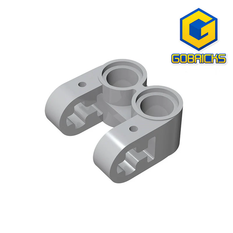 GOBRICKS GDS-992 Axle and Pin Connector Perpendicular Double Split - YWOBB