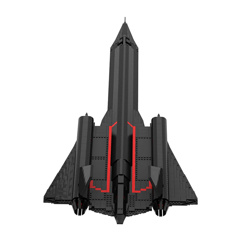 GOBRICKS MOC 20612 SR-71 Blackbird - YWOBB