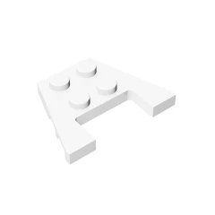 GOBRICKS GDS-725  Plate 3 x 4 with Stud Notches - YWOBB