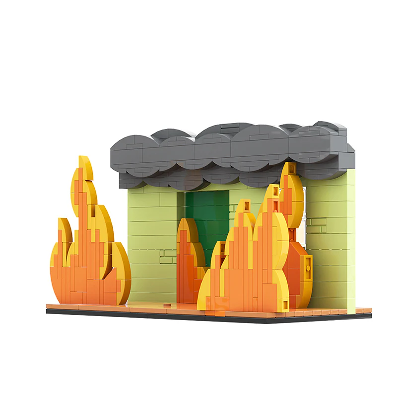 GOBRICKS MOC A0447Y01 this is fine dog - YWOBB